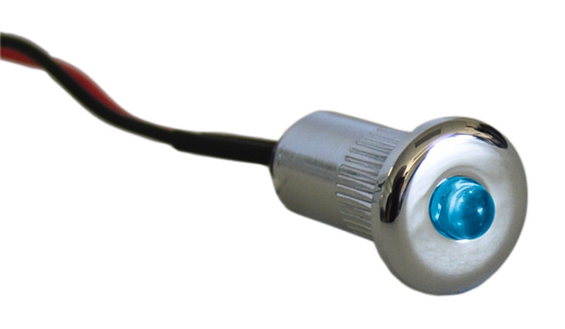 REIMO LED Spot Einbau mini, DM 15mm, 0,2W, blau